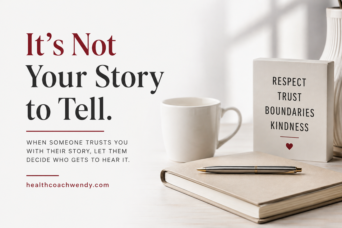 It’s Not Your Story to Tell