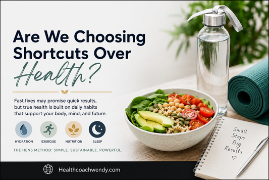 Are We Choosing Shortcuts Over Health?