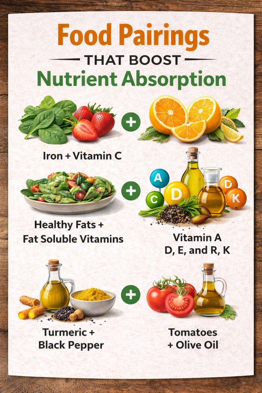 Food Pairings That Boost Nutrient Absorption