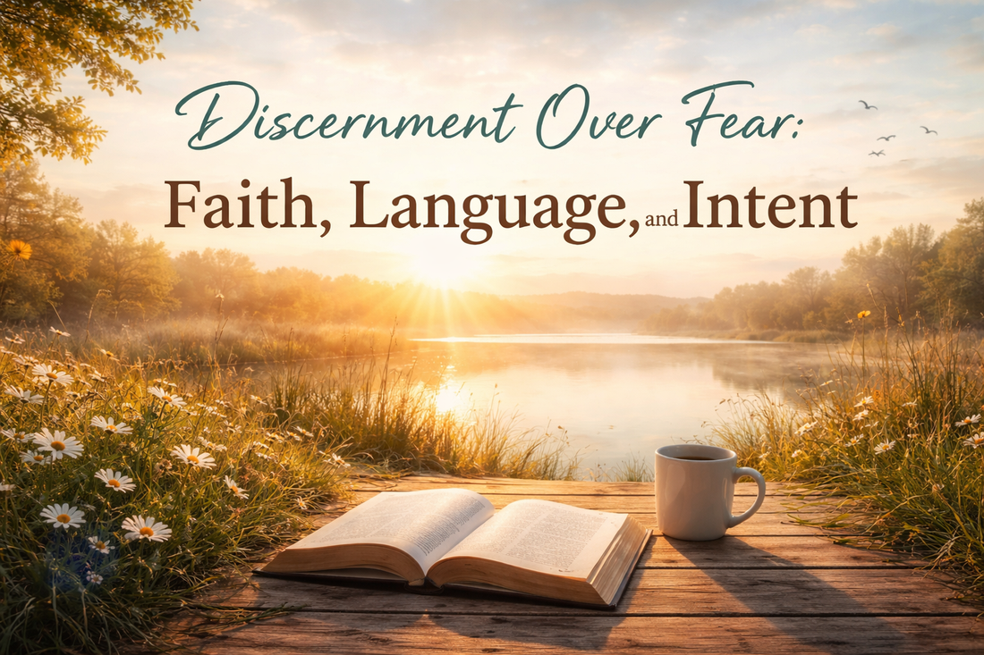 Discernment Over Fear: Faith, Language, and Intent