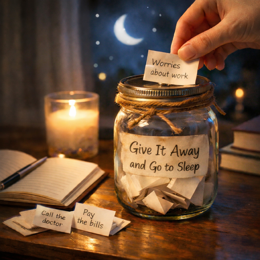 Sleep Trick: Write It Down, Hand It Over, Sleep Easier