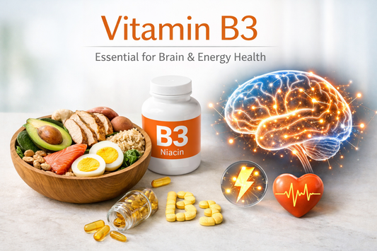 Vitamin B3: The Overlooked Nutrient Your Brain and Body May Be Craving