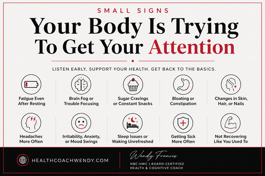 Small Signs Your Body Is Trying to Get Your Attention