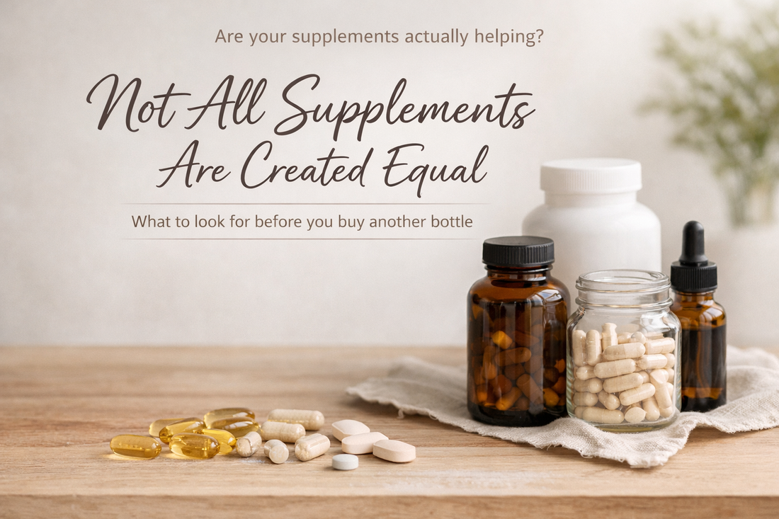 Not All Supplements Are Created Equal