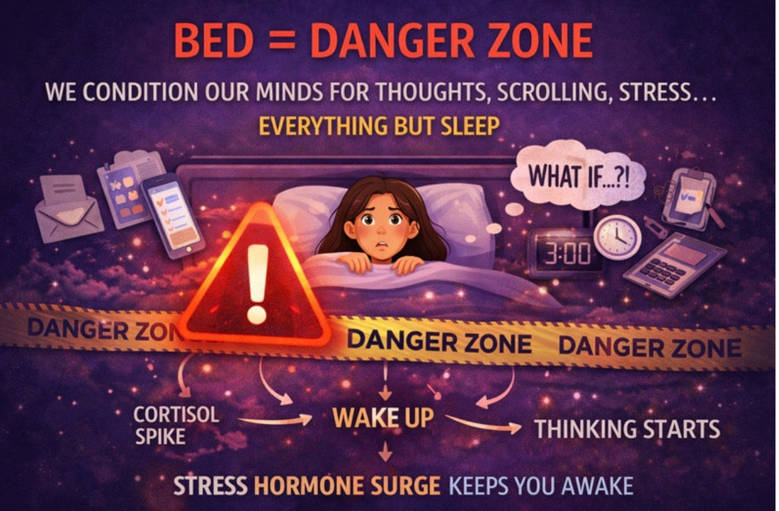 Why Your Brain May Be Treating Your Bed Like a Danger Zone