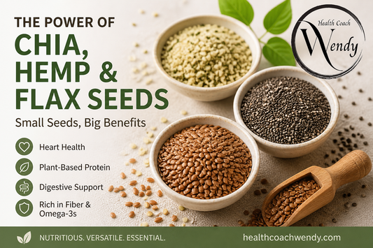 Small Seeds, Big Impact: Chia, Flax, and Hemp Seeds