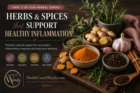 Part 2: Herbs & Spices That Help Support a Healthy Inflammatory Response