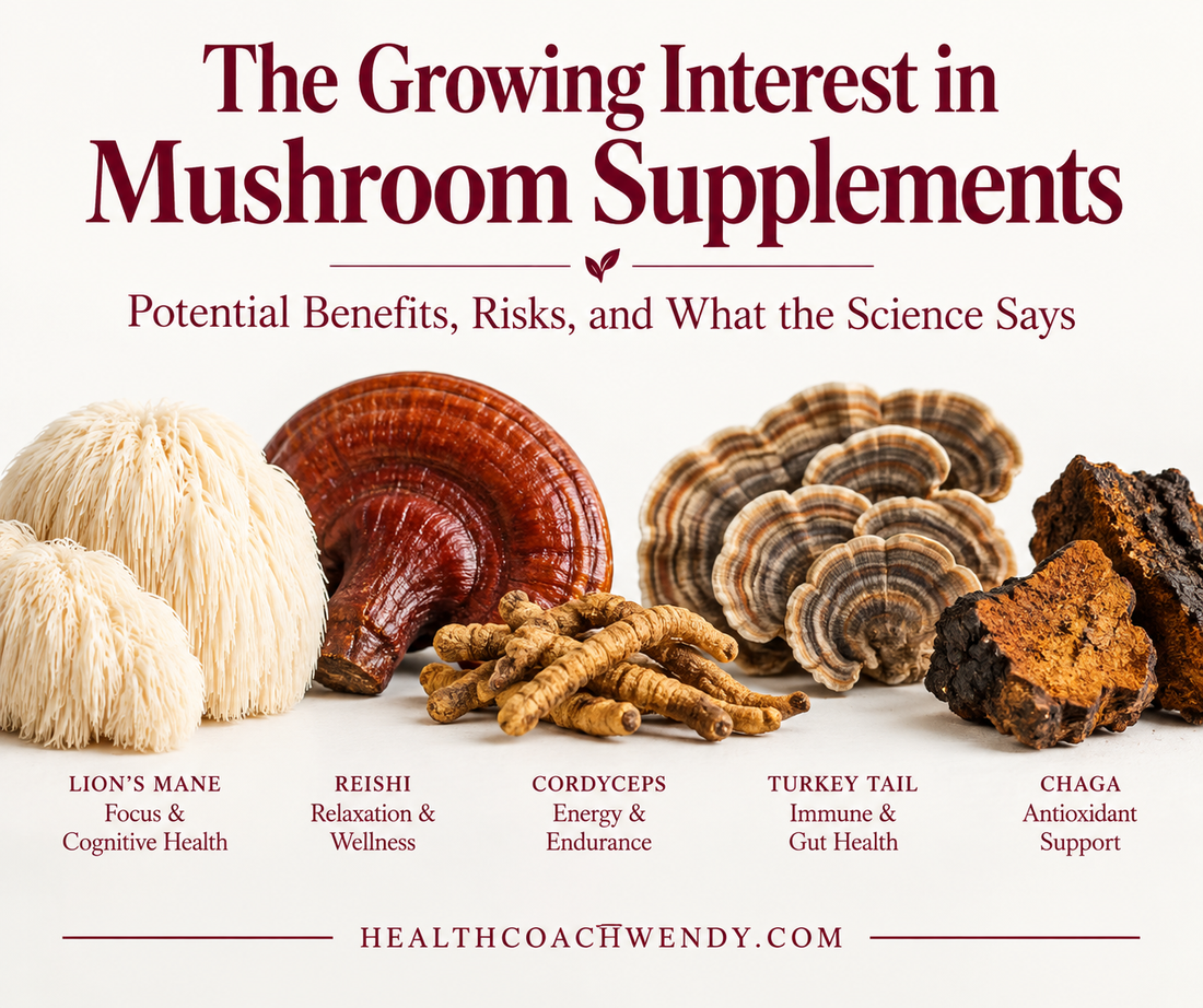 The Growing Interest in Mushroom Supplements