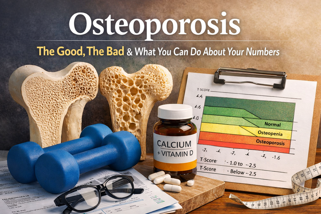 Osteoporosis: Understanding Your Numbers and What You Can Do About Them