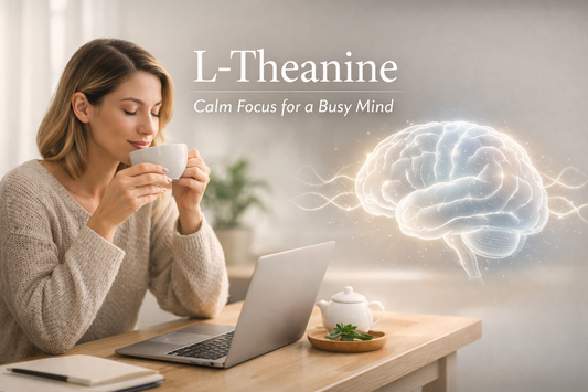 L-Theanine: Calm Focus for a Busy Mind