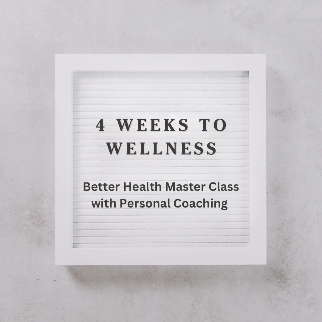 Wellness in 4 Wks Program & Weekly Personalized Coaching